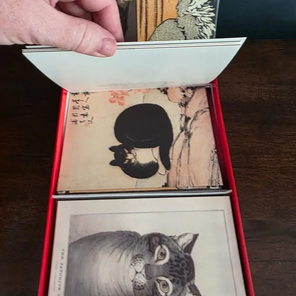 32 Cats Blank Notecards with 35 Envelopes in Box - Metropolitan Museum Of Art